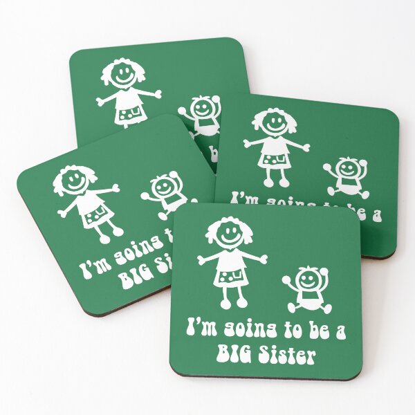 Item preview, I'm going to be a big sister (white) designed and sold by SolidEarthArt.