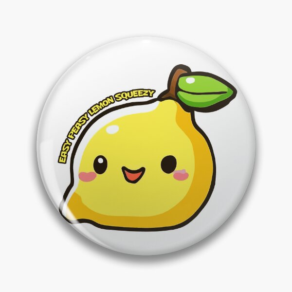 Item preview, cute lemon Easy peasy lemon squeezy Sticker designed and sold by Koolzilla.