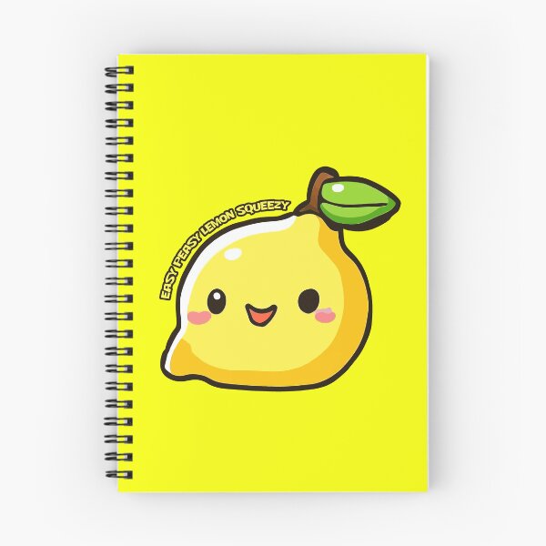 Item preview, cute lemon Easy peasy lemon squeezy Sticker designed and sold by Koolzilla.