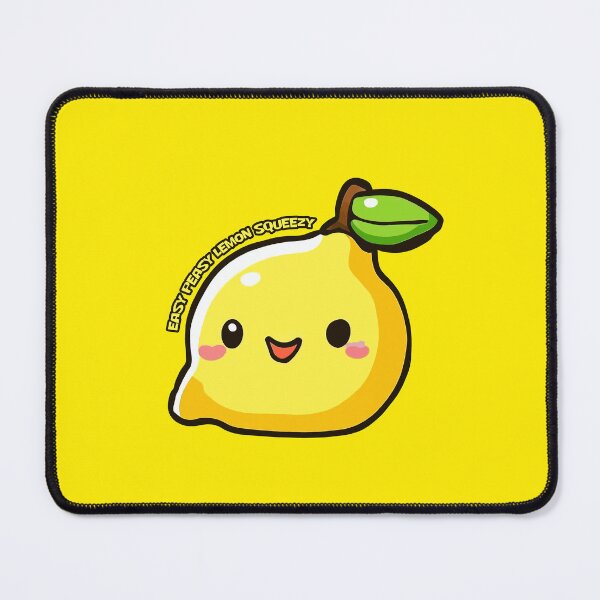 Item preview, cute lemon Easy peasy lemon squeezy Sticker designed and sold by Koolzilla.