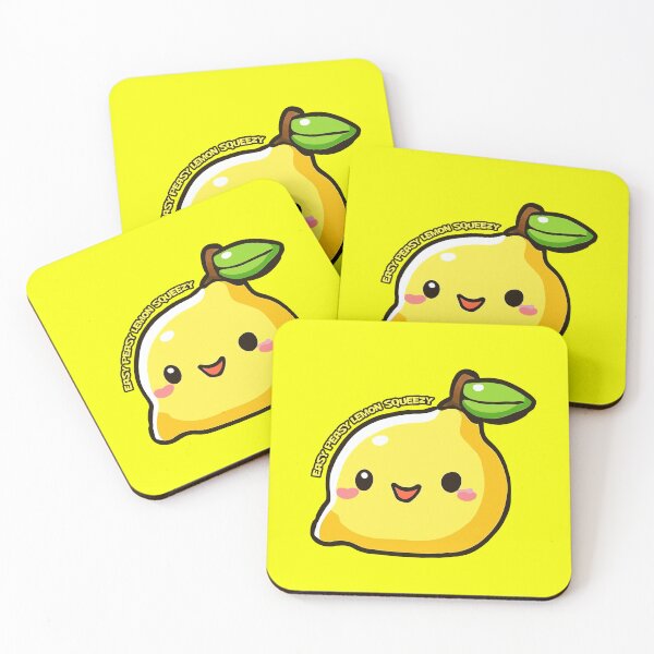 Item preview, cute lemon Easy peasy lemon squeezy Sticker designed and sold by Koolzilla.