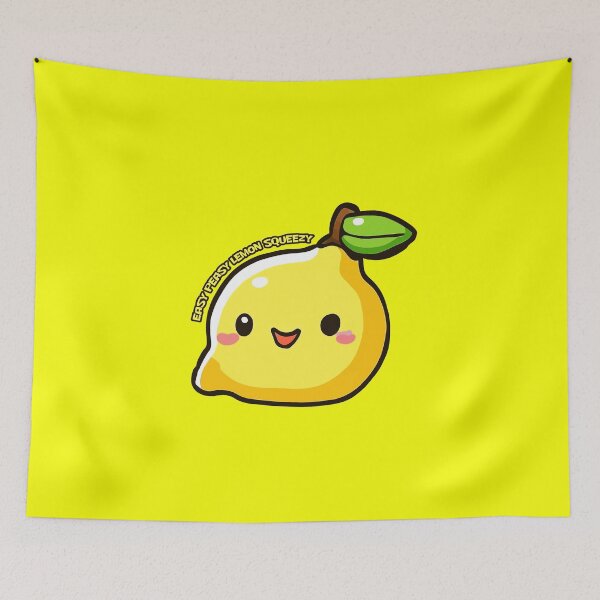 Item preview, cute lemon Easy peasy lemon squeezy Sticker designed and sold by Koolzilla.