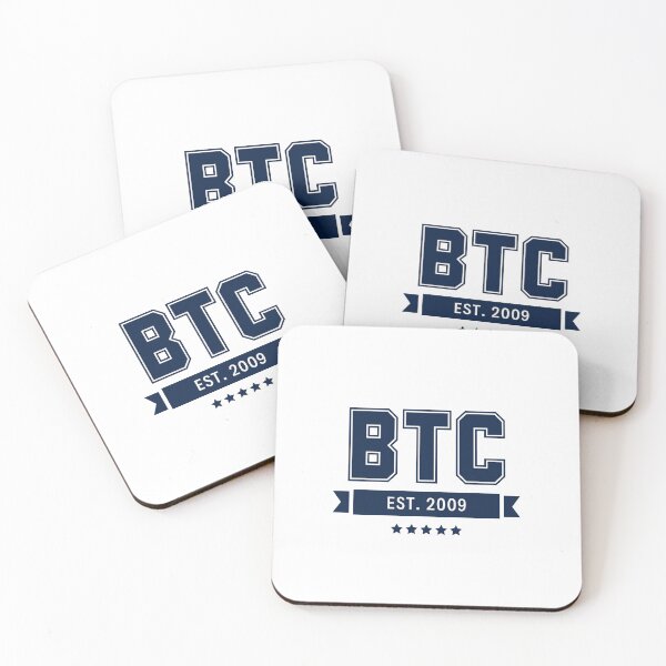Item preview, BTC Est 2009 designed and sold by WhitepaperStyle.