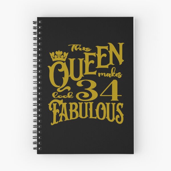 Item preview, This Queen makes 34 look fabulous designed and sold by giftfromheart.