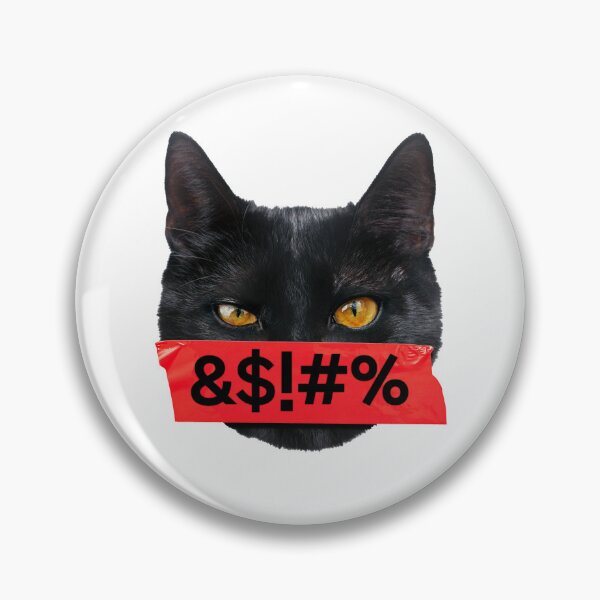 Item preview, Gato jurando designed and sold by monothatthat.
