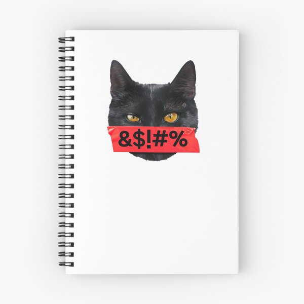 Aperçu de l'œuvre Chat jurant créée et vendue par monothatthat.