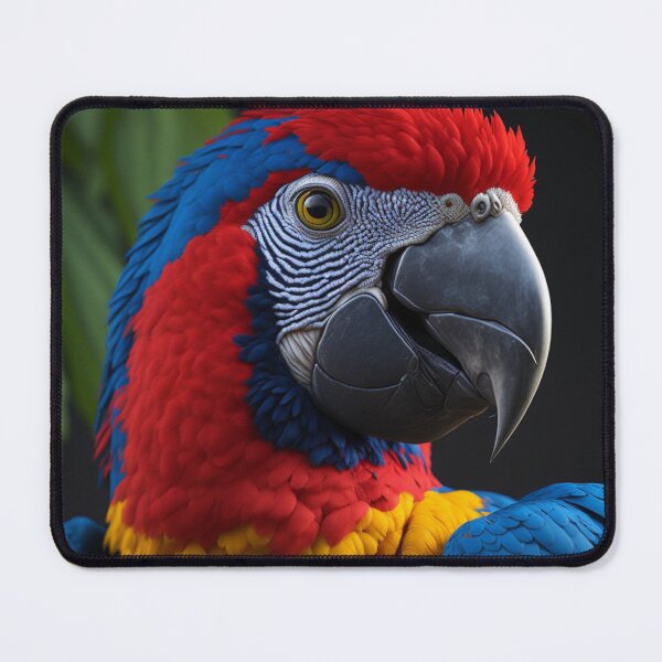 Item preview, Portrait of macaw bird designed and sold by likbatonboot.