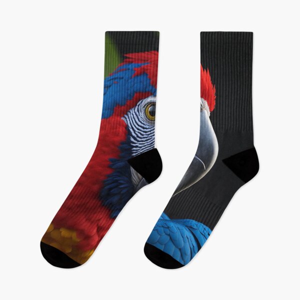 Item preview, Portrait of macaw bird designed and sold by likbatonboot.