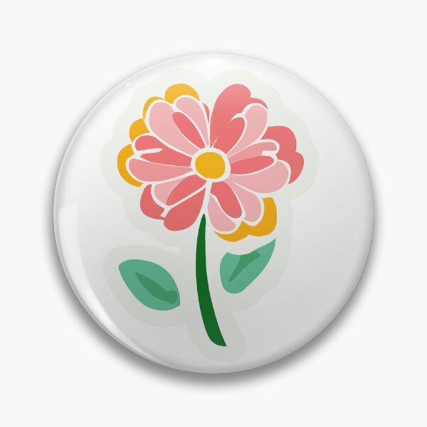 Artikelvorschau, Preppy Rosa Preppy/Blumenaufkleber entworfen und verkauft von Koolzilla.