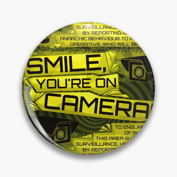 Item preview, Smile, You're On Camera! designed and sold by Cabled Creature.