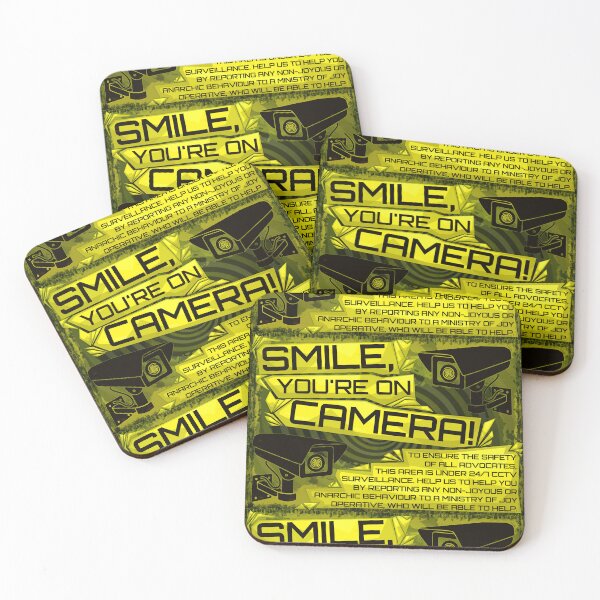 Item preview, Smile, You're On Camera! designed and sold by Cabled Creature.