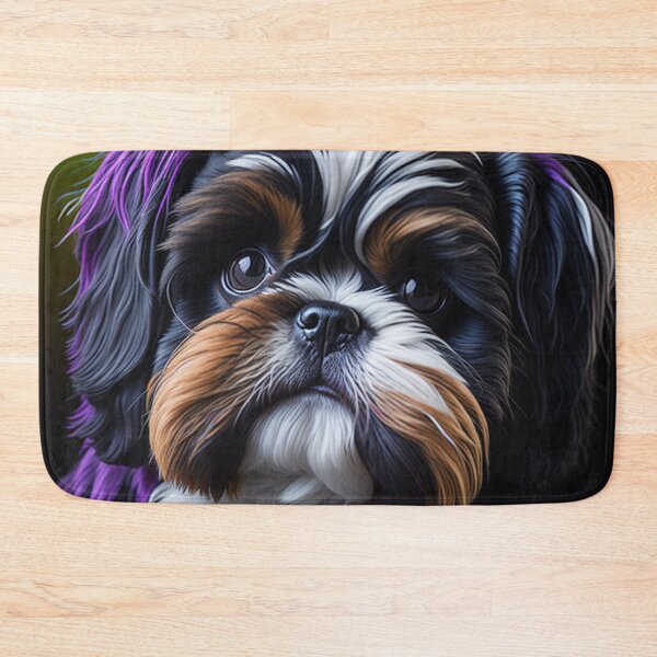 Item preview, Portrait of puppy shih tzu designed and sold by likbatonboot.