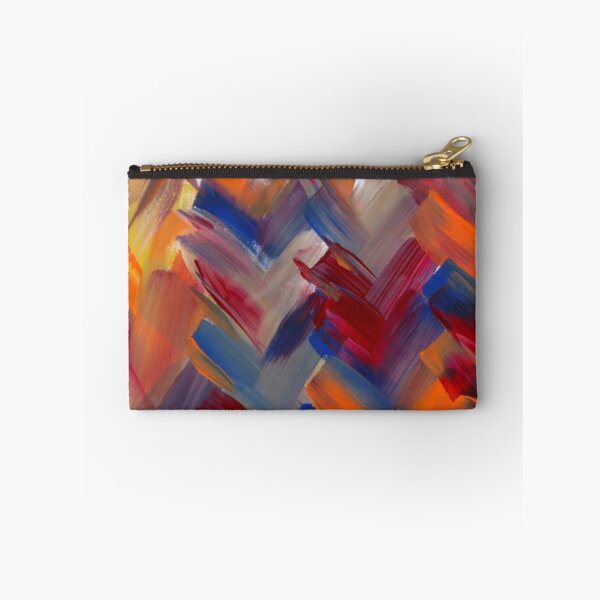 Item preview, Orange blue acrylic oil painting texture designed and sold by MTShoppingLine.