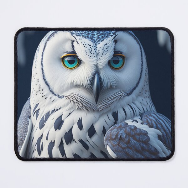 Item preview, Portrait of snow owl designed and sold by likbatonboot.