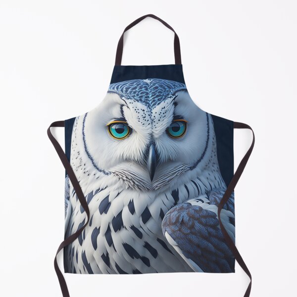 Item preview, Portrait of snow owl designed and sold by likbatonboot.