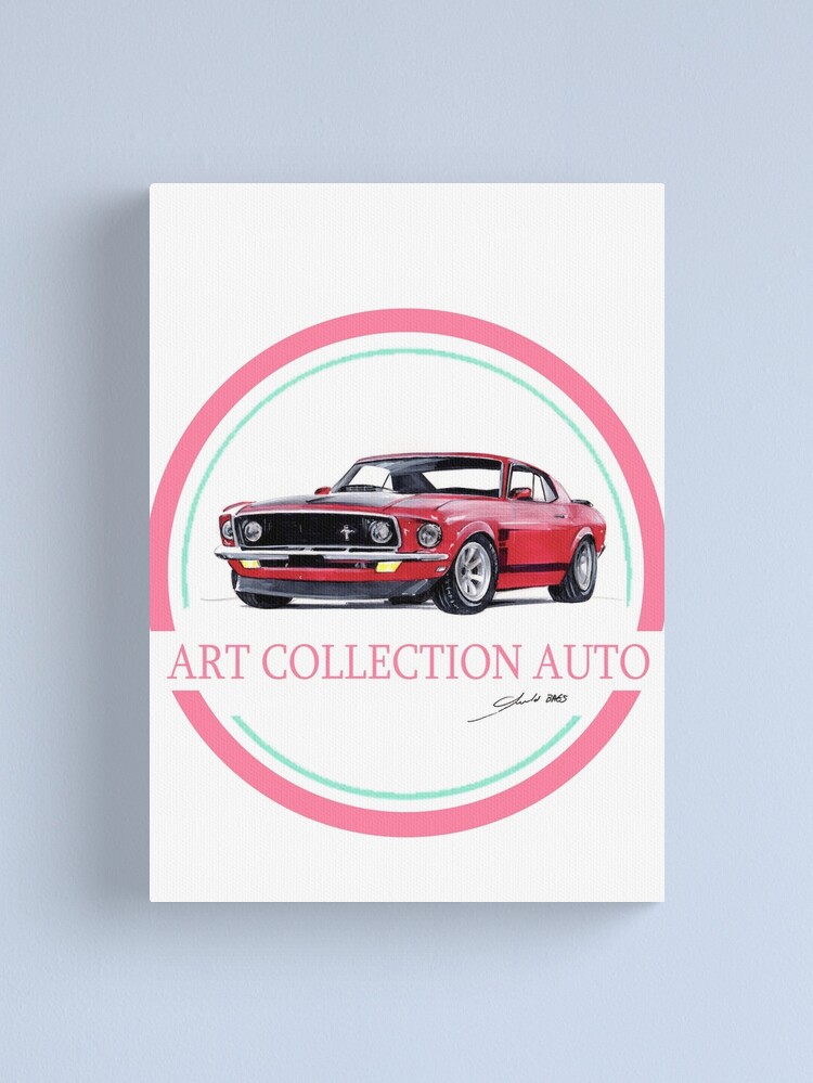 Discover Ford Mustang Boss - Gerald Baes | Canvas Print