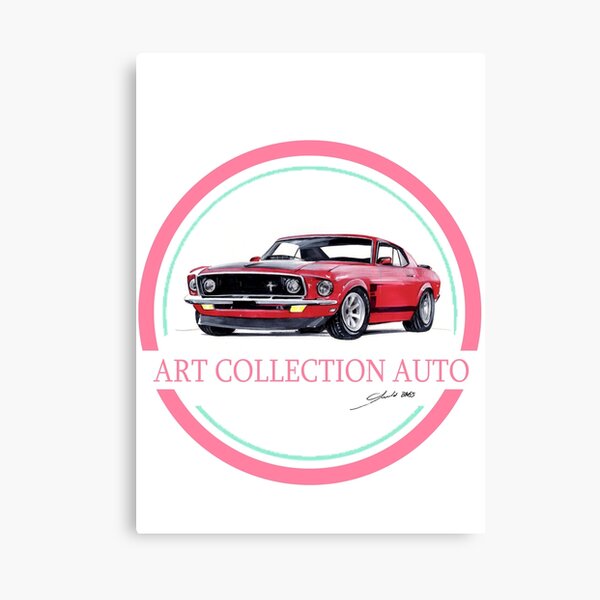 Discover Ford Mustang Boss - Gerald Baes | Canvas Print