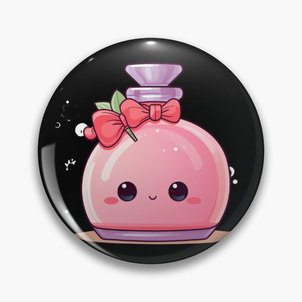 Item preview, Cute Kawaii Perfume bottle in Pastel designed and sold by Mateusz Majcherek.