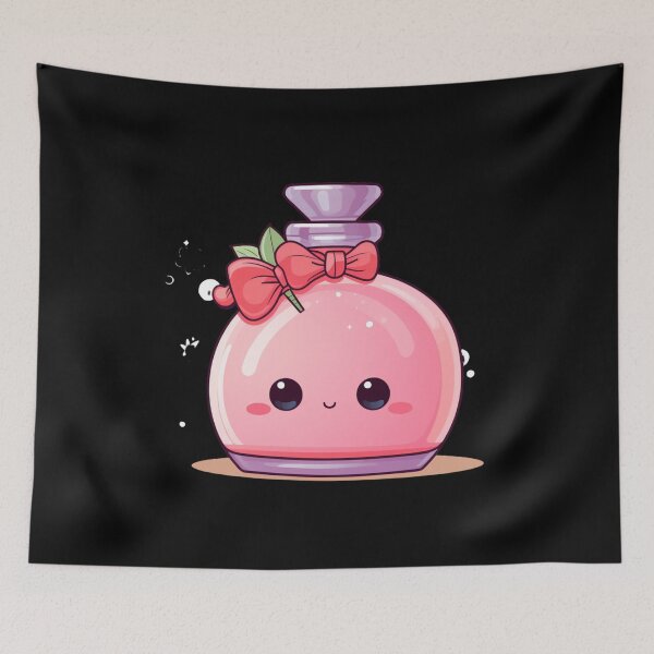 Item preview, Cute Kawaii Perfume bottle in Pastel designed and sold by Mateusz Majcherek.