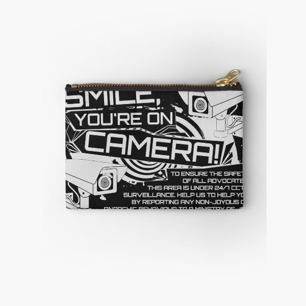 Item preview, Smile, You're On Camera! Monochrome designed and sold by Cabled Creature.