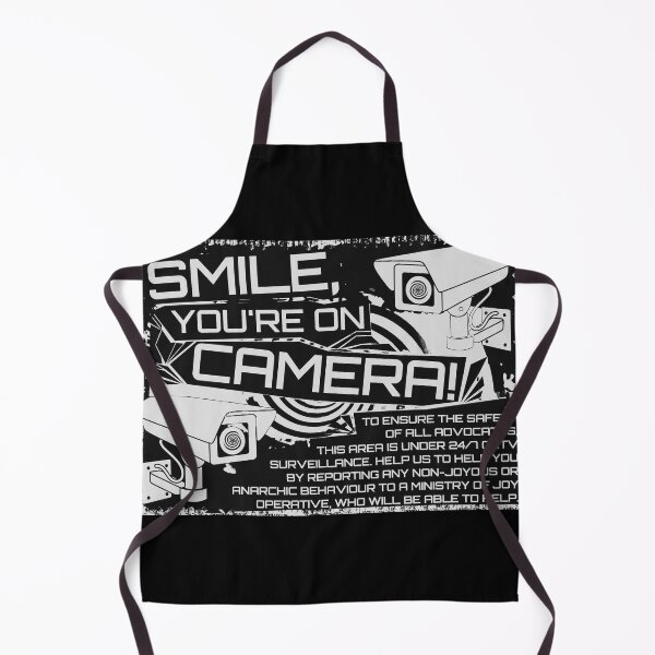 Item preview, Smile, You're On Camera! Monochrome designed and sold by Cabled Creature.