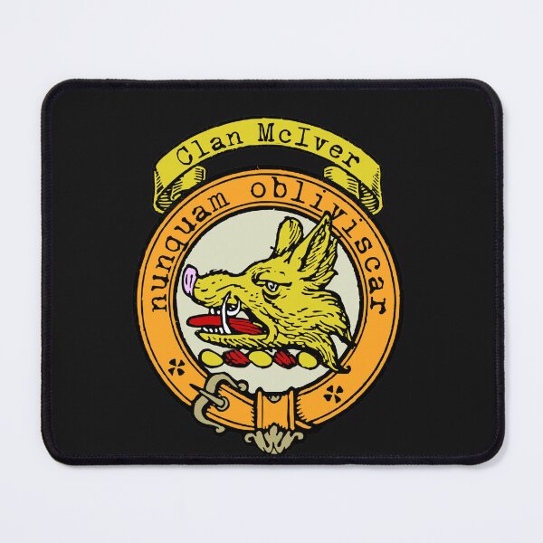 Item preview, McIver Clan Surname crest designed and sold by BagTown Clans.