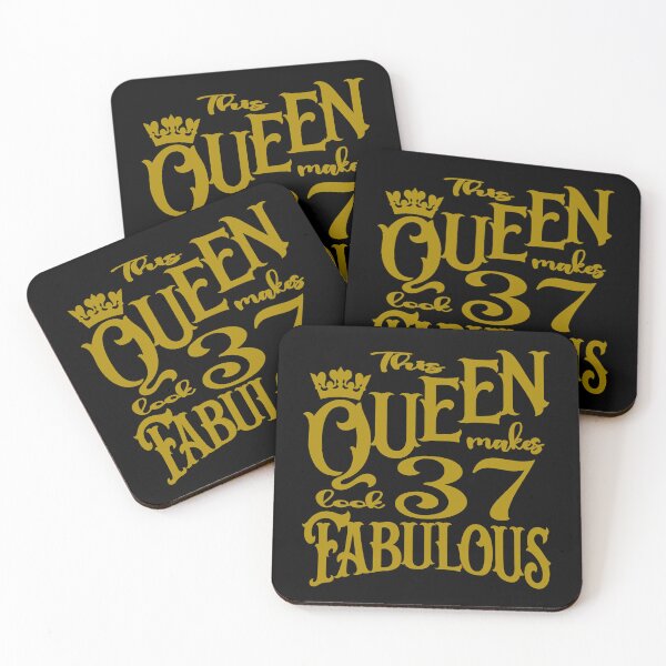 Item preview, This Queen makes 37 look fabulous designed and sold by giftfromheart.