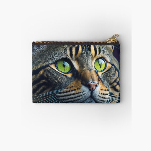 Item preview, Portrait of tabby cat designed and sold by likbatonboot.
