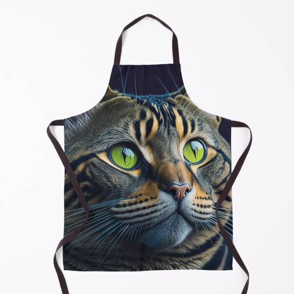 Item preview, Portrait of tabby cat designed and sold by likbatonboot.