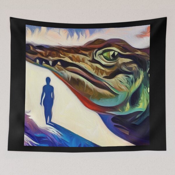 Item preview, Spirit Animal Alligator 1 designed and sold by CrankyOldDude.
