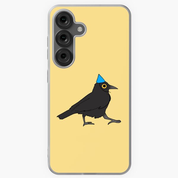 Item preview, Cute crow with birthday hat designed and sold by Mayarart.