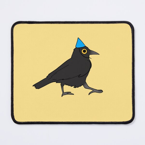 Item preview, Cute crow with birthday hat designed and sold by Mayarart.