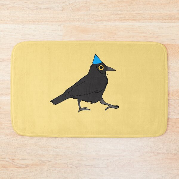 Item preview, Cute crow with birthday hat designed and sold by Mayarart.