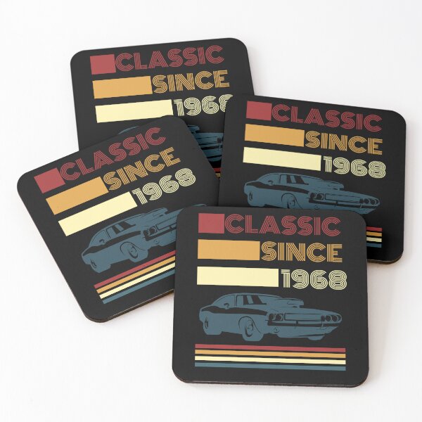 Item preview, Classic Since 1968 Retro Car Birthday Design designed and sold by BYNDART.