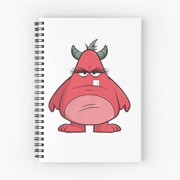 Item preview, Grumpy Monster designed and sold by Nicole Moellner.