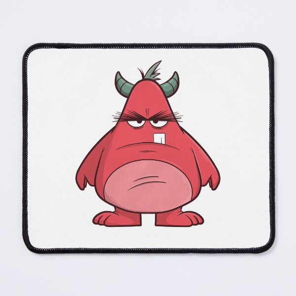 Item preview, Grumpy Monster designed and sold by Nicole Moellner.