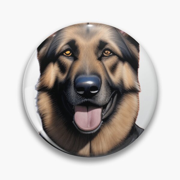 Item preview, a loyal and protective German Shepherd 	 designed and sold by bubesicatsh.