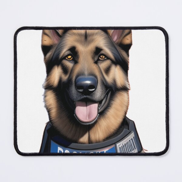 Item preview, a loyal and protective German Shepherd 	 designed and sold by bubesicatsh.