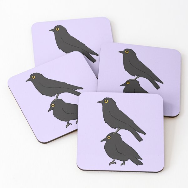Item preview, Two funny  crows designed and sold by Mayarart.