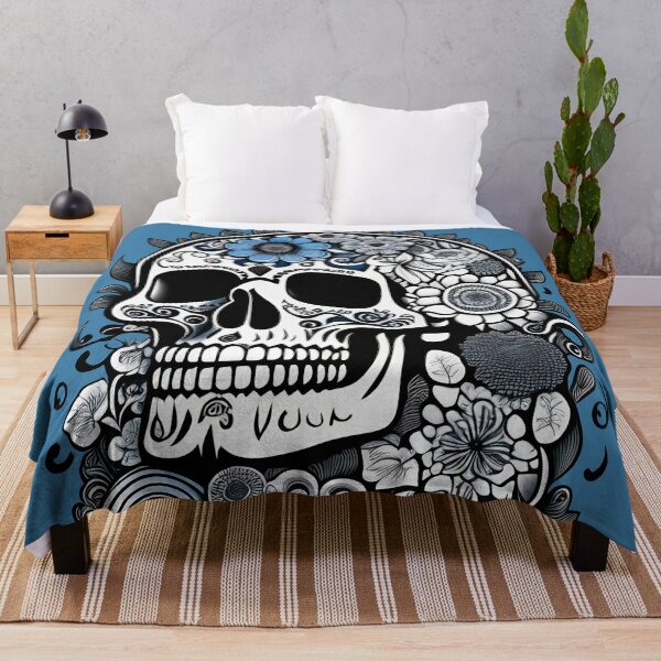 Item preview, Black and white skull. designed and sold by LoboJC.