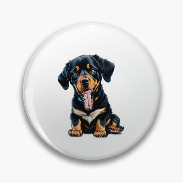 Item preview, cute rotweiler designed and sold by Boldking.