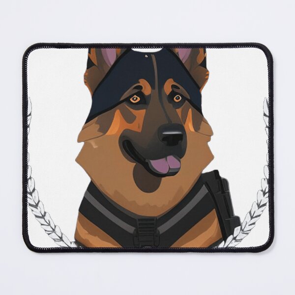 Item preview, a loyal and protective German Shepherd 	 designed and sold by bubesicatsh.