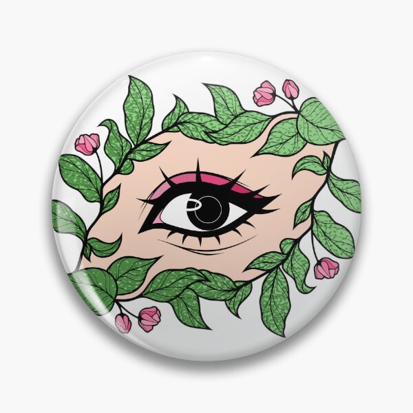 Item preview, Eye Framed by Leaves and Blossoms designed and sold by ObsidianDaz.