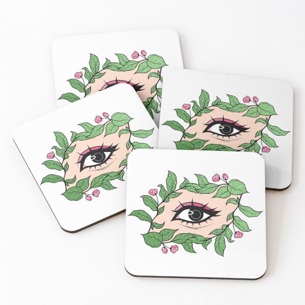 Item preview, Eye Framed by Leaves and Blossoms designed and sold by ObsidianDaz.