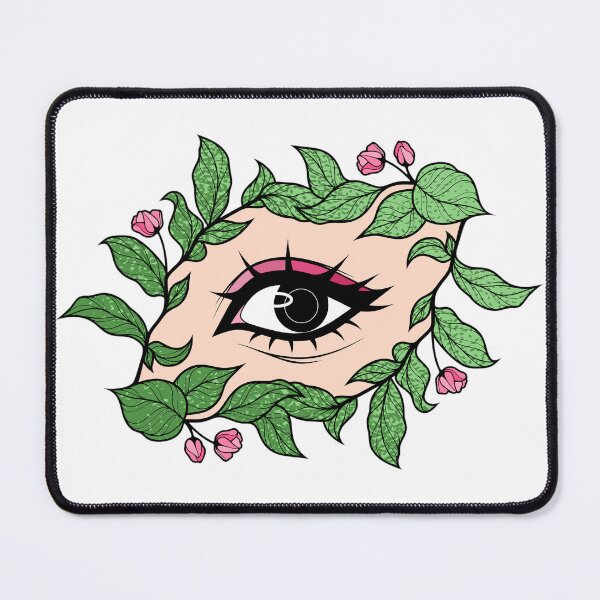 Item preview, Eye Framed by Leaves and Blossoms designed and sold by ObsidianDaz.