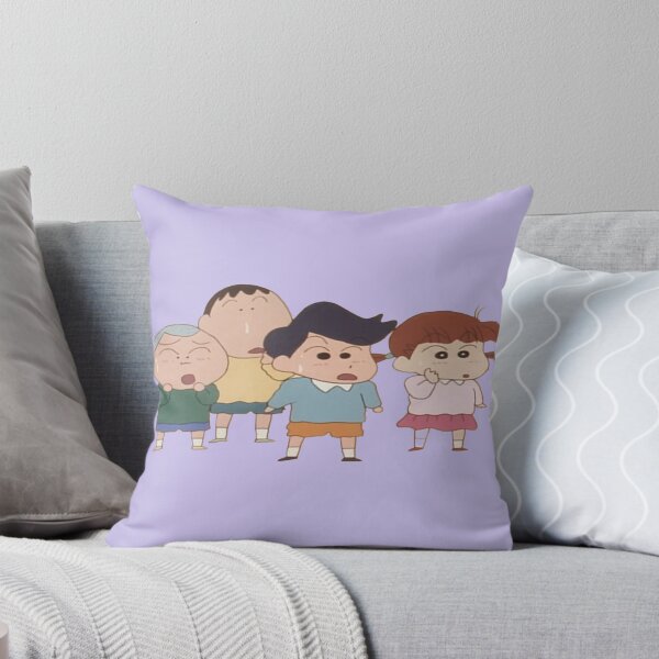 Artikelvorschau, Shin Chan & Freunde (lila) entworfen und verkauft von SenpaiSquad.