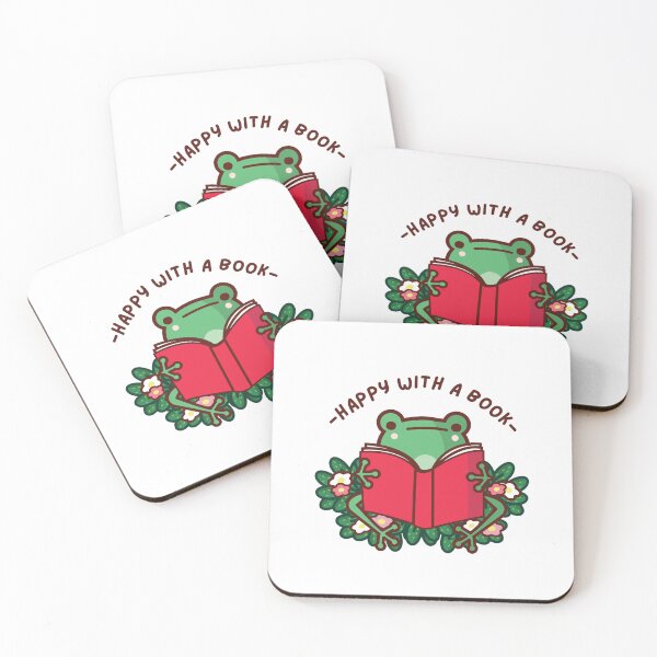 Item preview, Frog Reading a Book designed and sold by UnwindMoon.