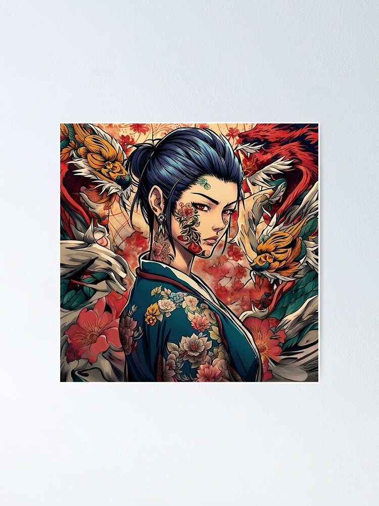 Anime Lucifer in the Gates of Hell Sticker for Sale by IdesignStudio77