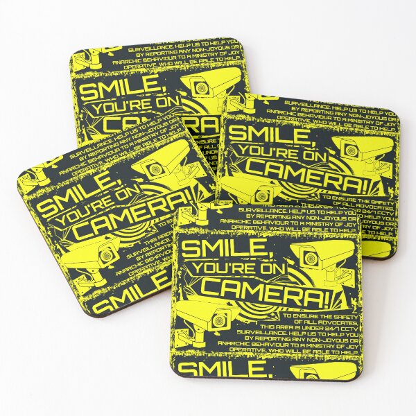 Item preview, Smile, You're On Camera! Yellow Version designed and sold by Cabled Creature.