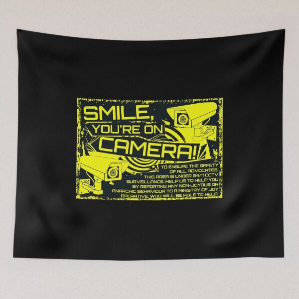 Item preview, Smile, You're On Camera! Yellow Version designed and sold by Cabled Creature.